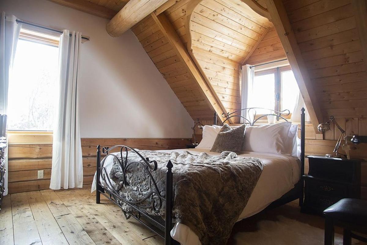 Hebergement "La Maison En Bois Rond" Sainte-Marie Kültér fotó