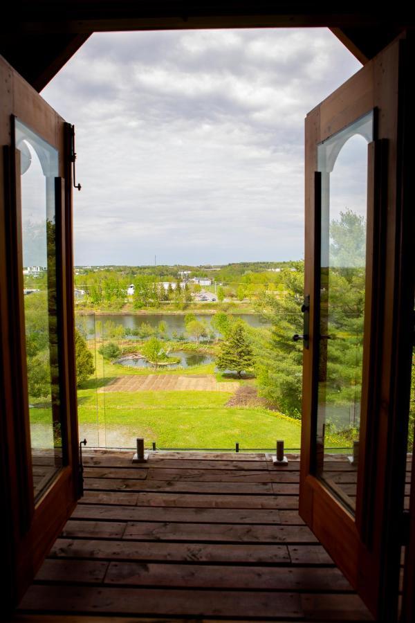Hebergement "La Maison En Bois Rond" Sainte-Marie Kültér fotó