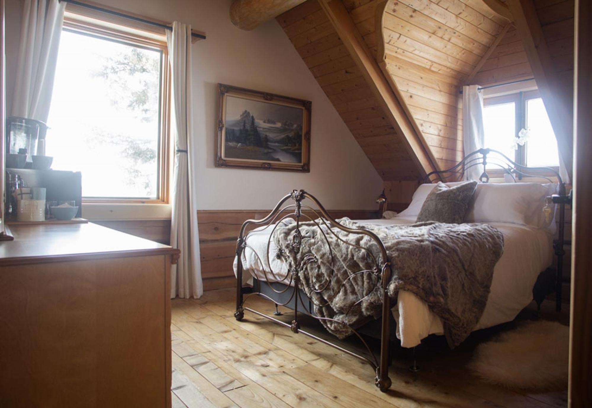 Hebergement "La Maison En Bois Rond" Sainte-Marie Szoba fotó